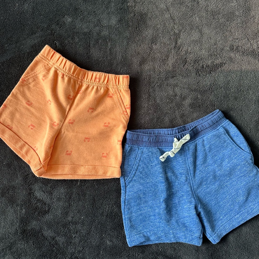 24 Month Boys Kids 8-piece Tee Shirts and Shorts Lot!